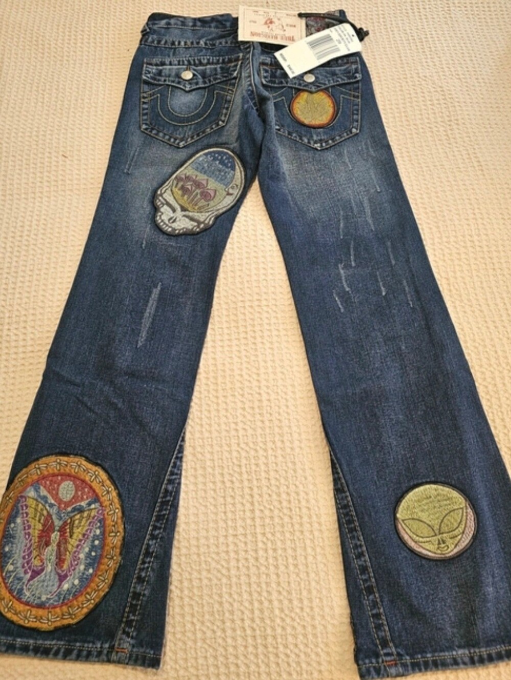 True Religion Jimmy Hendrix Society Club jeans, new with tags and extremely RARE - Picture 6 of 14